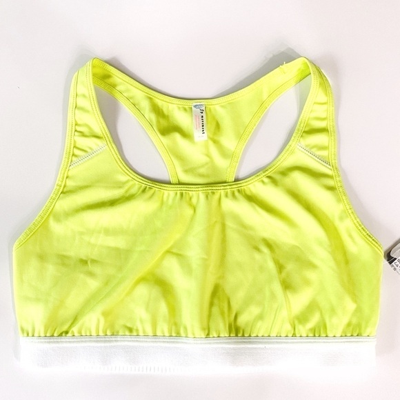 NEW Free People FP Movemovement Move Me Bra In Yellow Size Medium - Picture 3 of 12